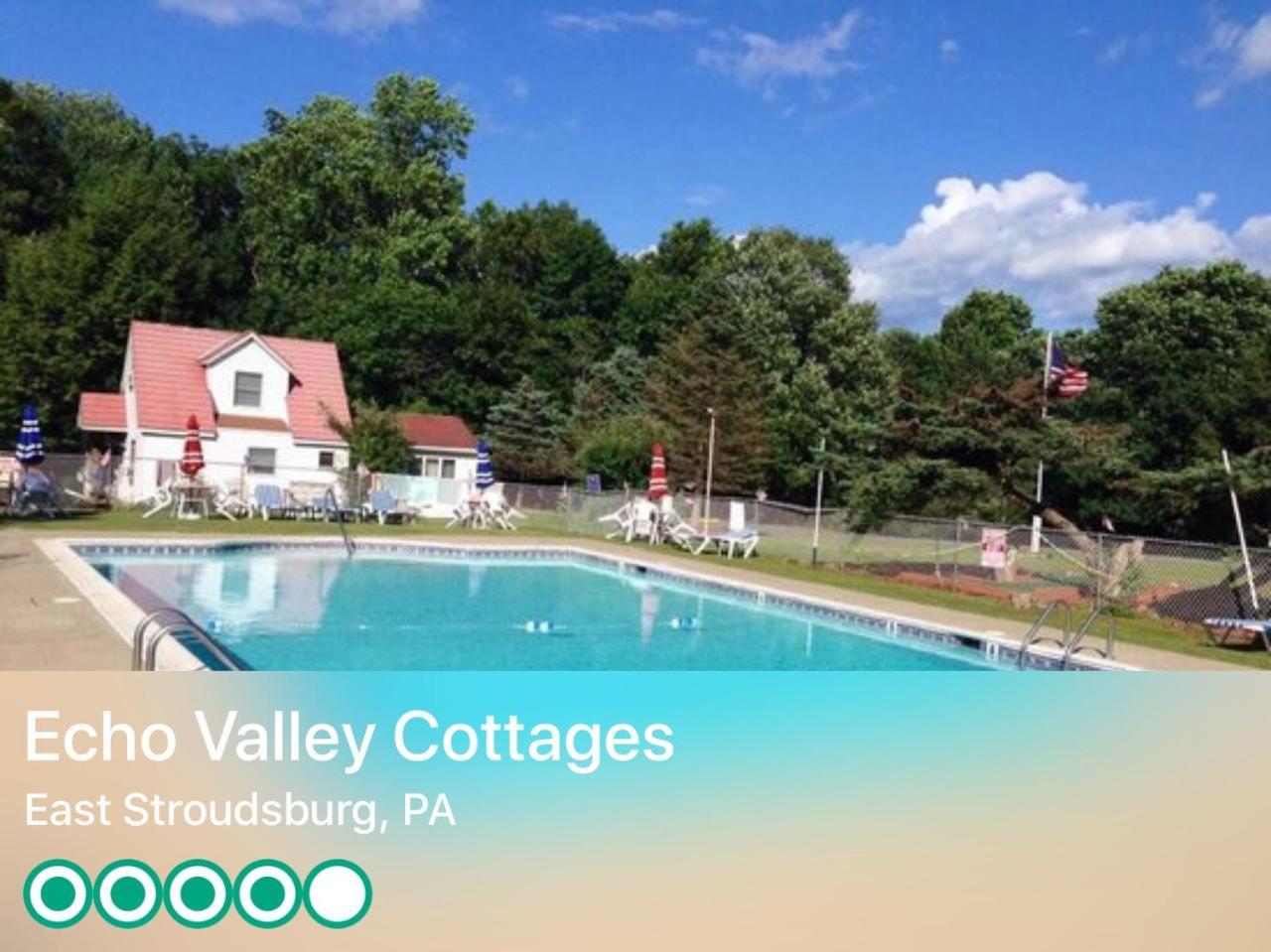 Echo Valley Cottages Coolbaugh المظهر الخارجي الصورة
